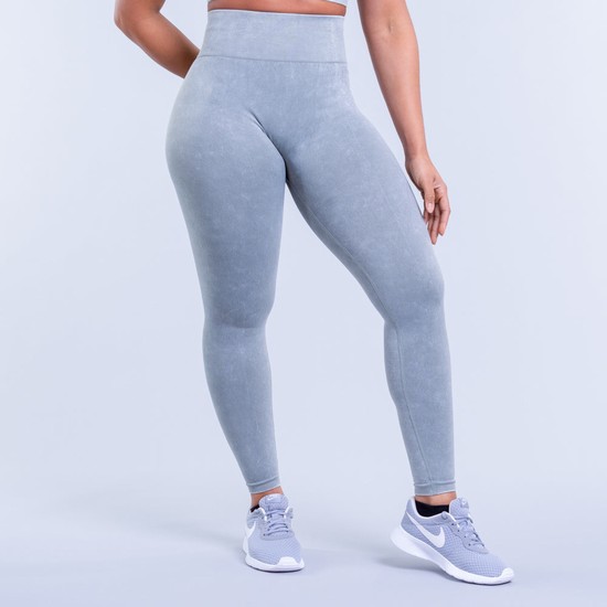 Leggins Dfyne Valkyrie Acid Wash Mujer Verdes | LETB94215