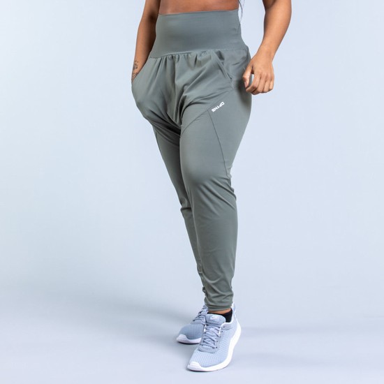 Pantalones Dfyne Origin Harem Tapered Fit Mujer Verdes | YKFW48759